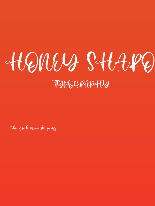 Honey Sharon - Personal Use Poster