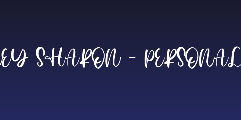 Honey Sharon - Personal Use Social Header