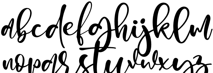 Honey Sharon - Personal Use Font LOWERCASE