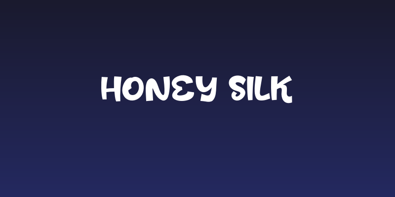 Honey Silk Social Header