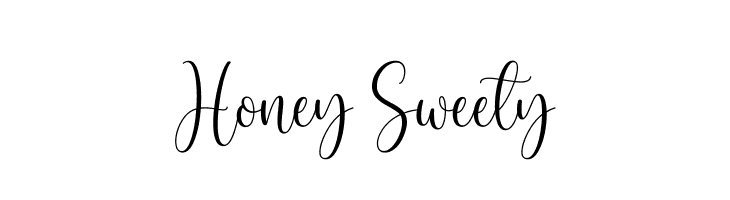 Honey Sweety  フリーフォントのダウンロード
