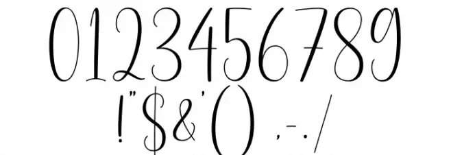 Honey Sweety Font OTHER CHARS