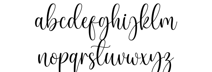Honey Sweety Font LOWERCASE