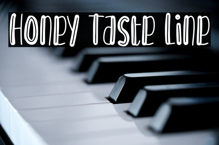 Honey Taste Line Example 2