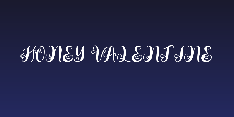 Honey Valentine Social Header