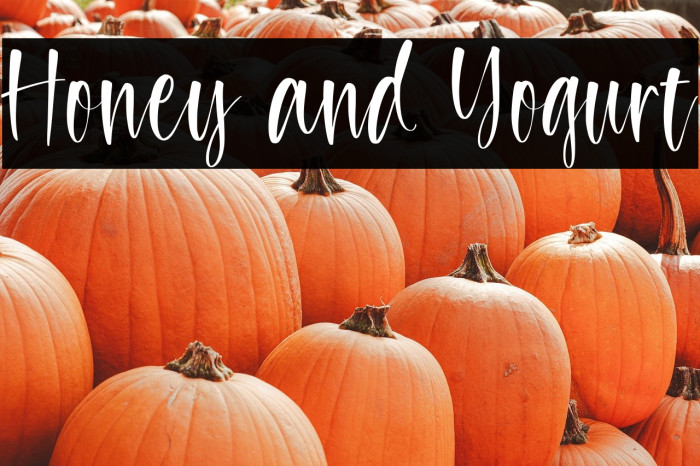 Honey and Yogurt Example 2