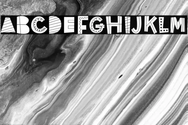 Honey cookies Font examples