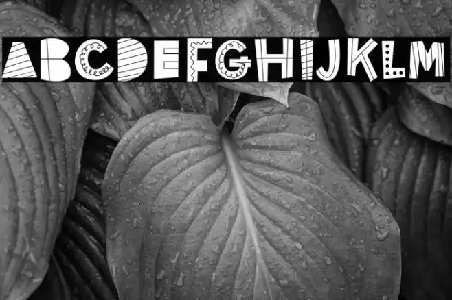 Honey cookies Font examples