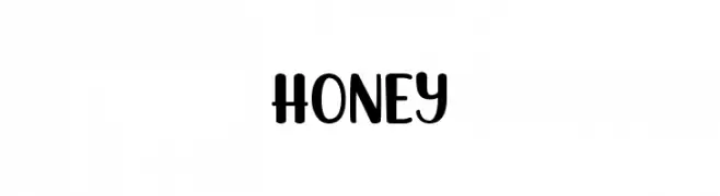 Honey  baixar fontes gratis