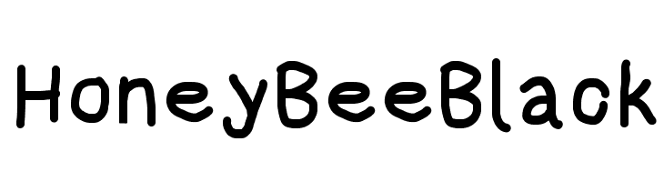 HoneyBee Black  免费字体下载