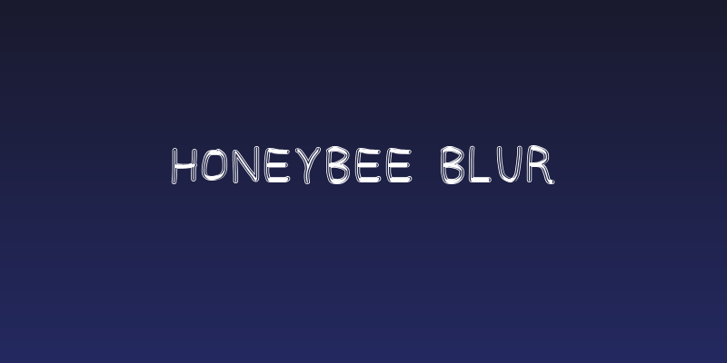 HoneyBee Blur Social Header