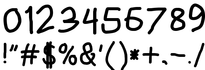 HoneyBee Bold Font OTHER CHARS