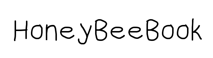 HoneyBee Book  Frei Schriftart Herunterladen