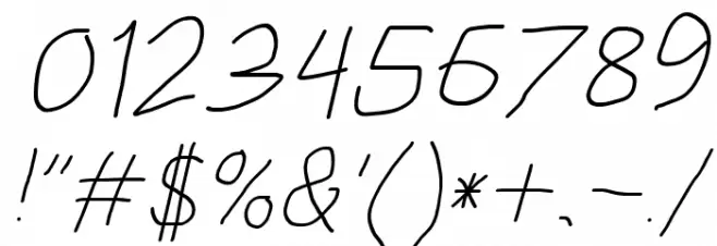 HoneyBee Extralight Italic