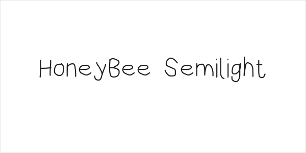 HoneyBee Semilight Logo