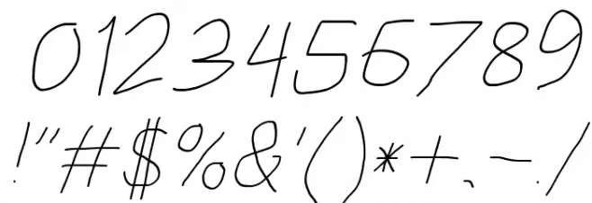 HoneyBee UltraLight Italic