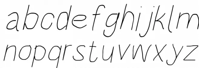 HoneyBee UltraLight Italic