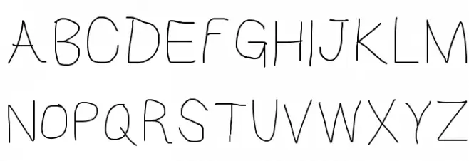 HoneyBee UltraLight Schriftart Groß