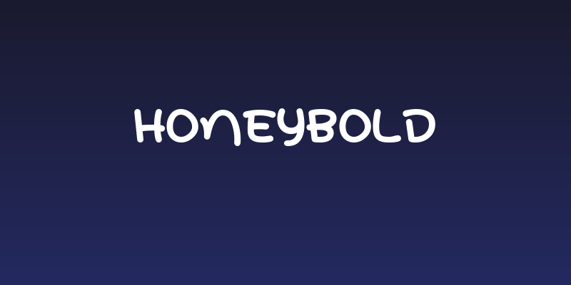 HoneyBold Social Header