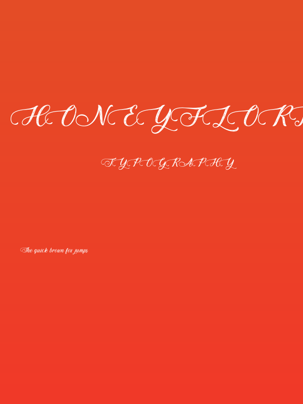 HoneyFloristPersonalUse Poster