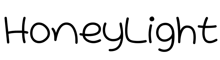 HoneyLight  Fuentes Gratis Descargar