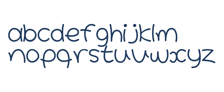 HoneyLight Lowercase