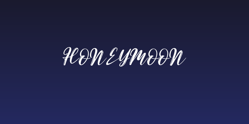 HoneyMoon Social Header
