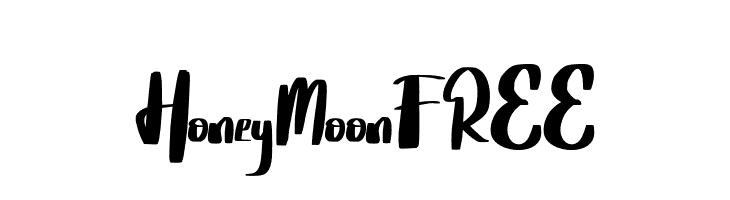 HoneyMoonFREE  免费字体下载