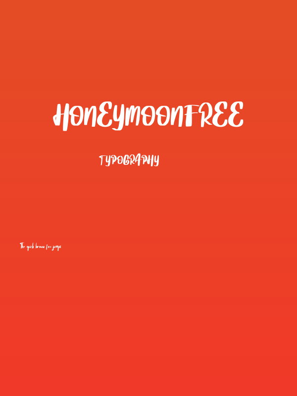 HoneyMoonFREE Poster