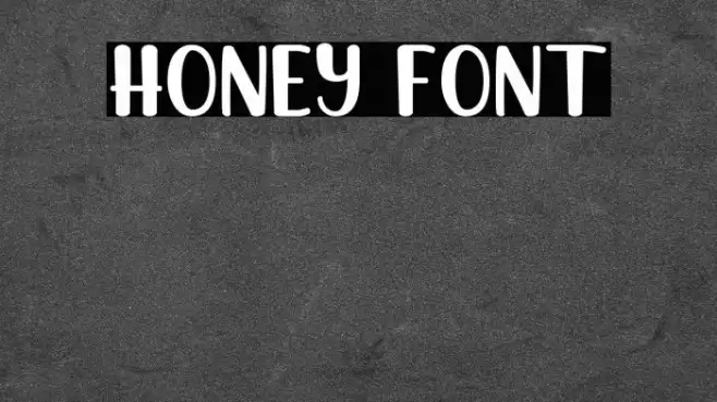 Honey Font examples