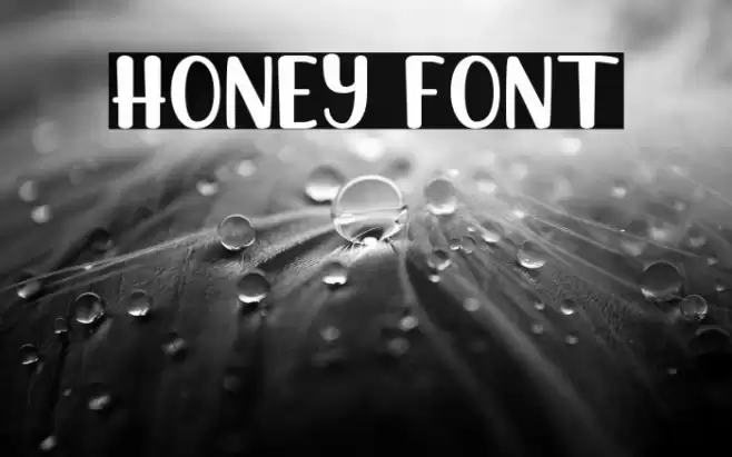 Honey Font examples