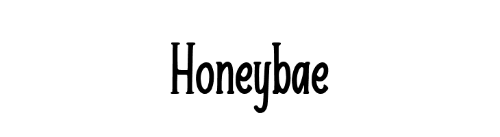 Honeybae  Frei Schriftart Herunterladen