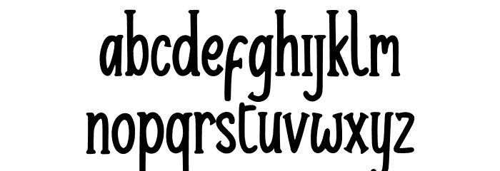 Honeybae Font LOWERCASE