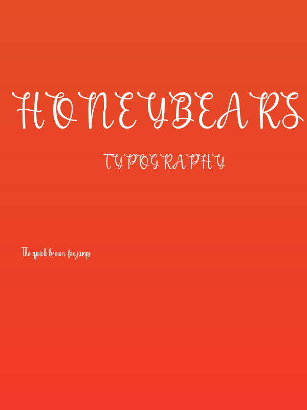 Honeybears Poster
