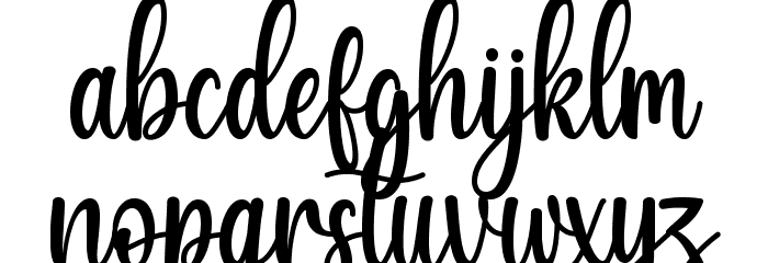 Honeybears Font LOWERCASE