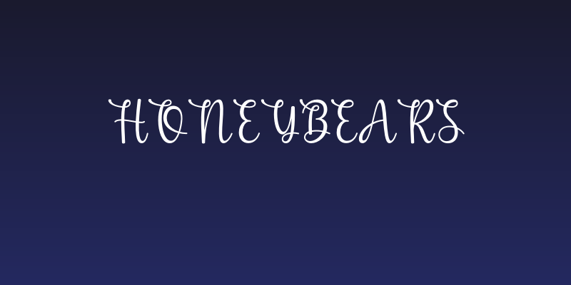 Honeybears Social Header