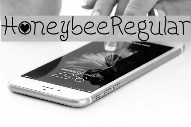 HoneybeeRegular Font examples