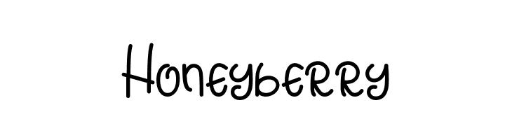 Honeyberry  Fuentes Gratis Descargar