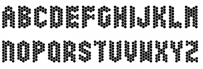 Honeycomb Happiness Шрифта ВЕРХНИЙ