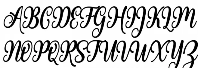 Honeycomb Script PERSONAL USE Regular फ़ॉन्ट अपरकेस
