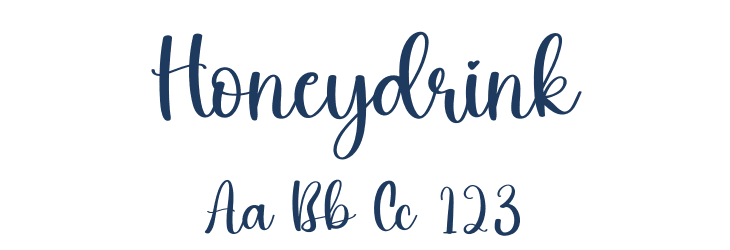 Honeydrink Font Preview