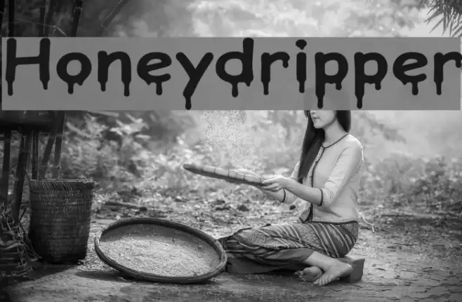 Honeydripper Font examples
