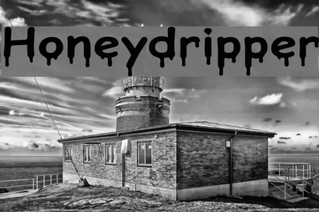 Honeydripper Font examples
