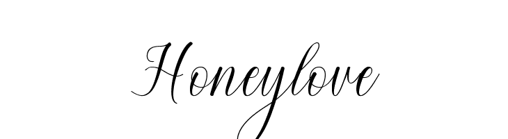 Honeylove  Frei Schriftart Herunterladen