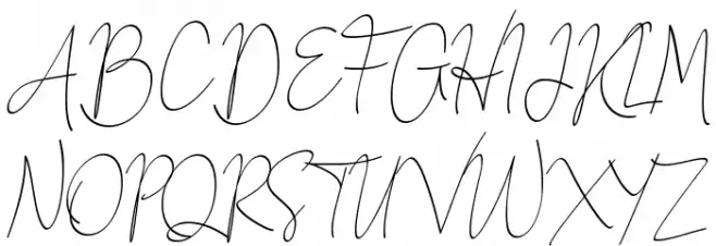 Honeymoon Avenue Script Шрифта ВЕРХНИЙ