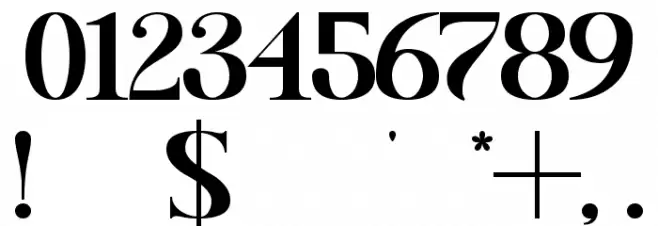 Honeymoon Avenue Serif Font OTHER CHARS