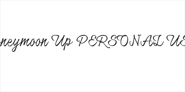 Honeymoon Up PERSONAL USE Logo