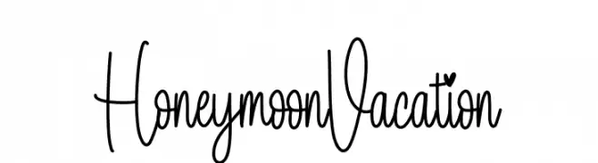 Honeymoon Vacation  Descarca Fonturi Gratis