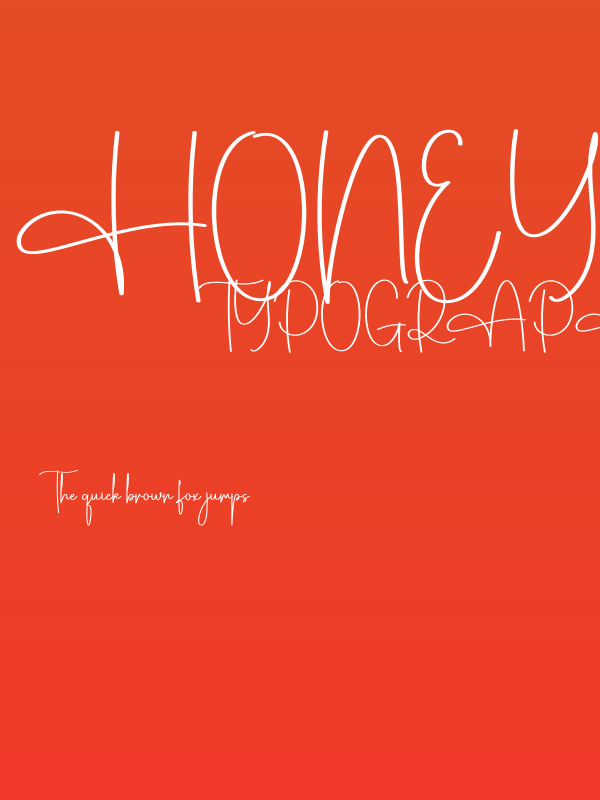 Honeythink Poster