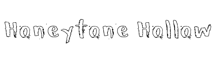 Honeytone Hollow  Free Fonts Download